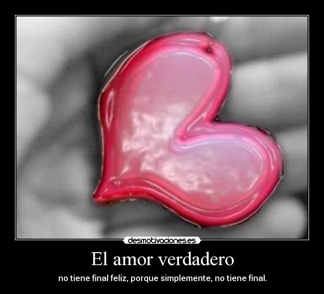 El amor verdadero -
