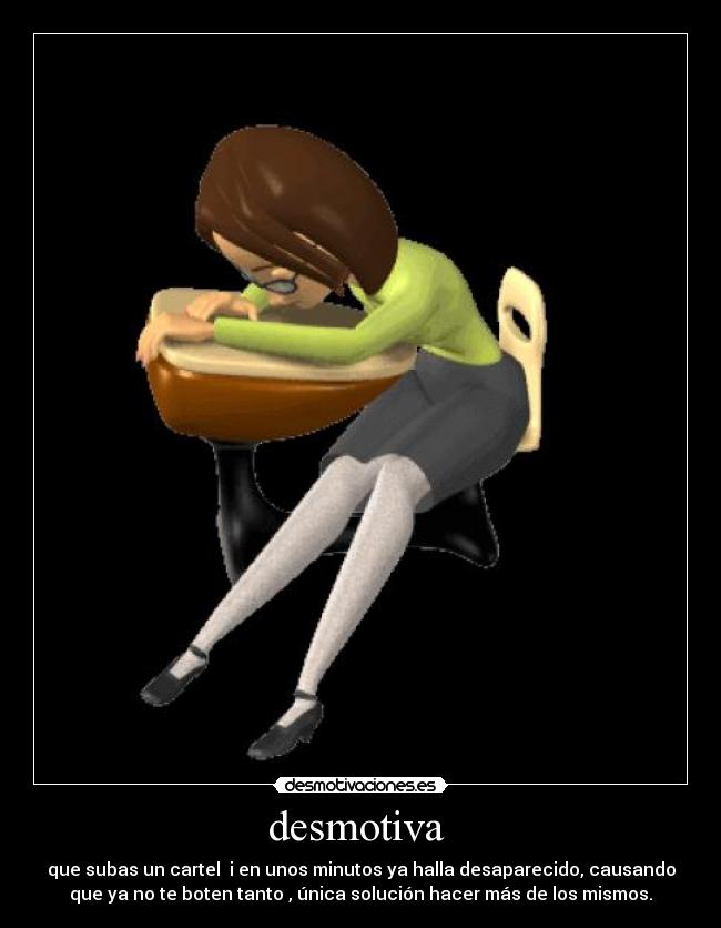 desmotiva -