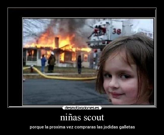 niñas scout -