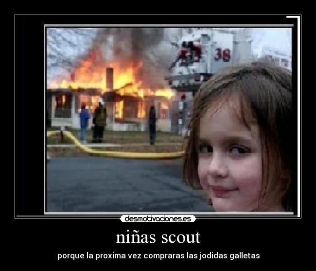 niñas scout -