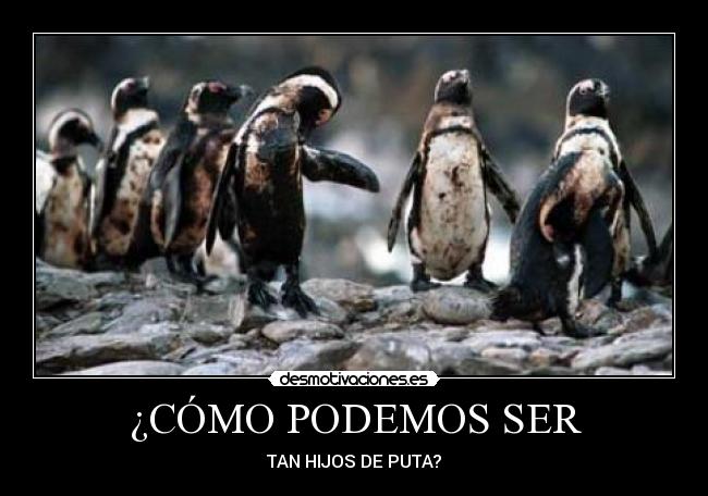 ¿CÓMO PODEMOS SER -