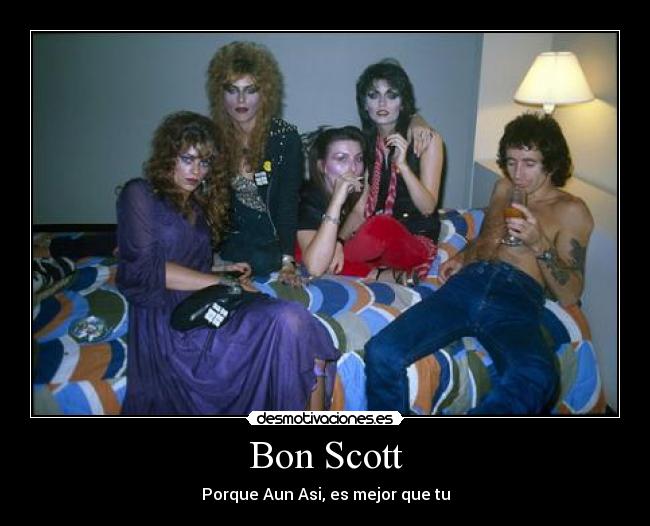 carteles acdc bon scott mejor desmotivaciones