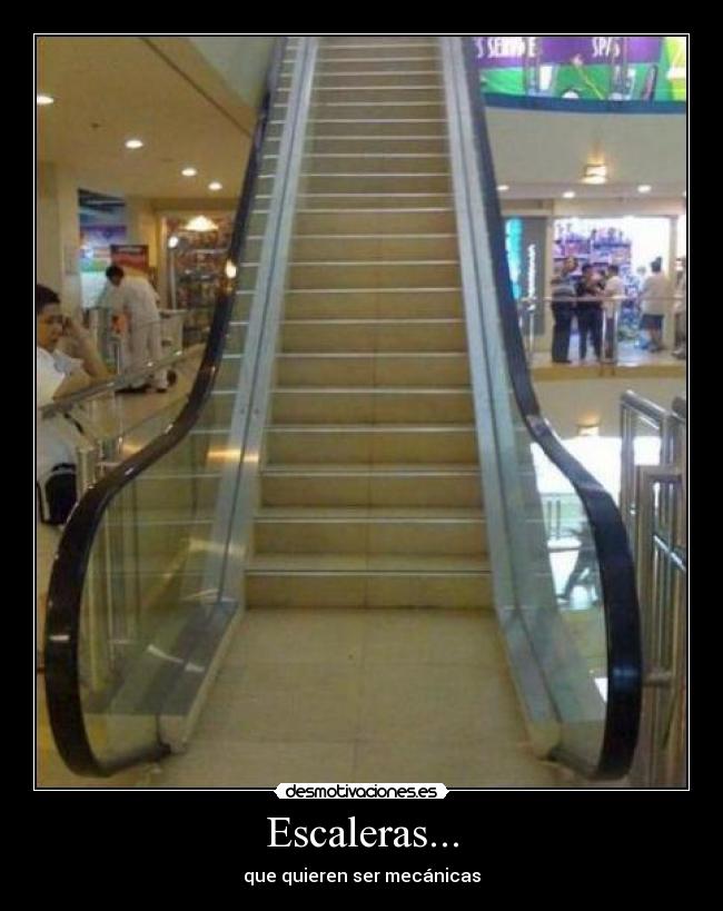 Escaleras... - 