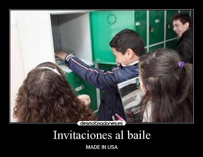 Invitaciones al baile - MADE IN USA