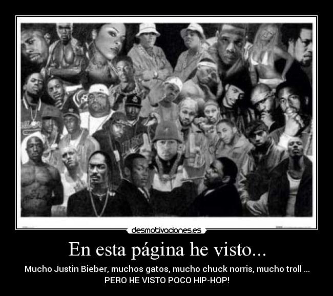 En esta página he visto... -
