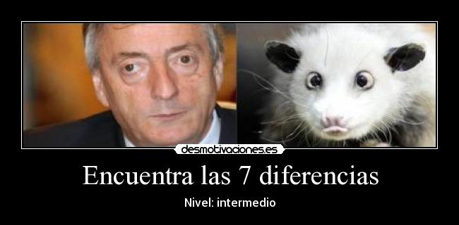 Encuentra las 7 diferencias - Nivel: intermedio