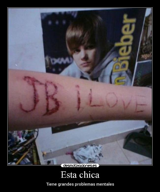 Esta chica - Tiene grandes problemas mentales