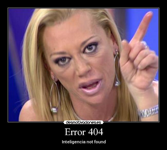 Error 404 -