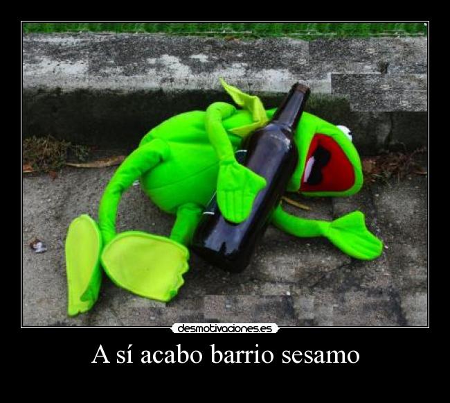 A sí acabo barrio sesamo -