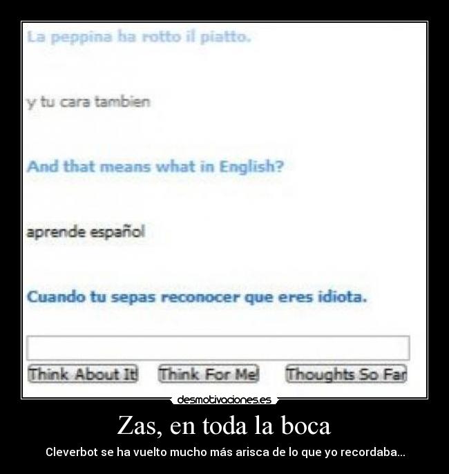 Zas, en toda la boca - 