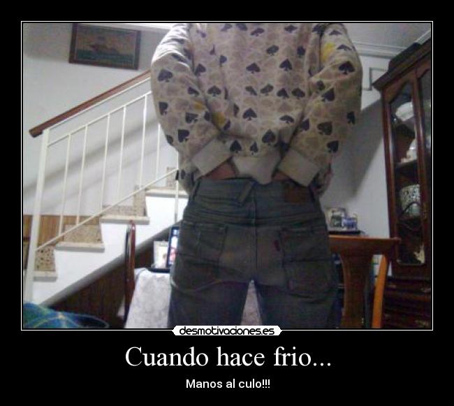 carteles cuando hace frio desmotivaciones