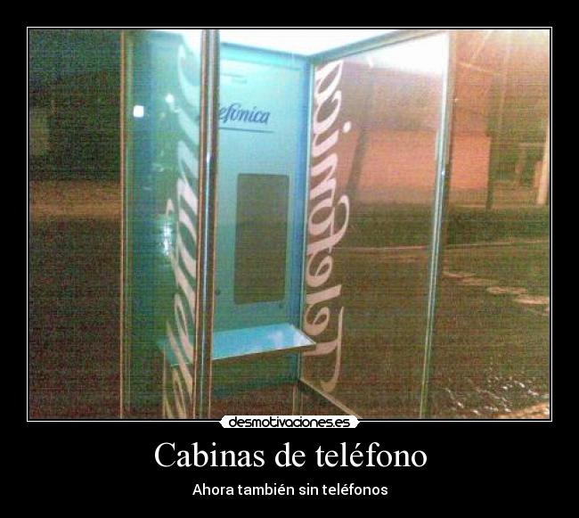 Cabinas de teléfono - 