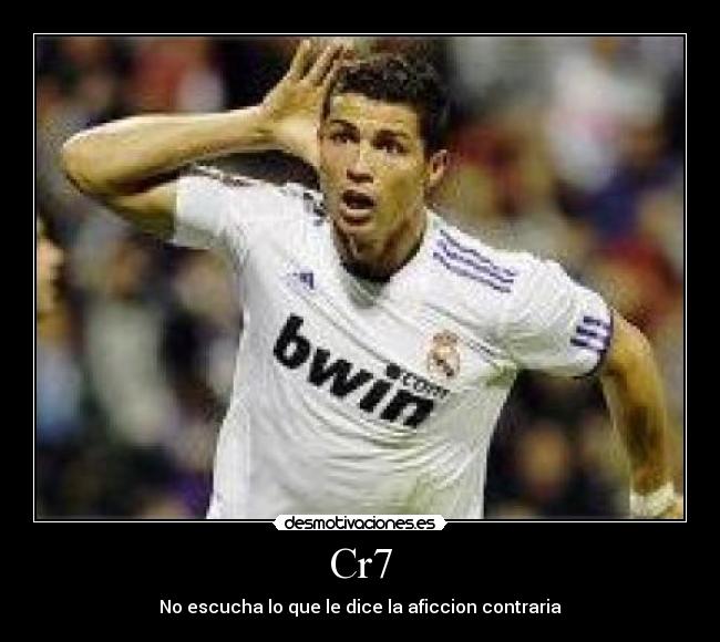 Cr7 - No escucha lo que le dice la aficcion contraria