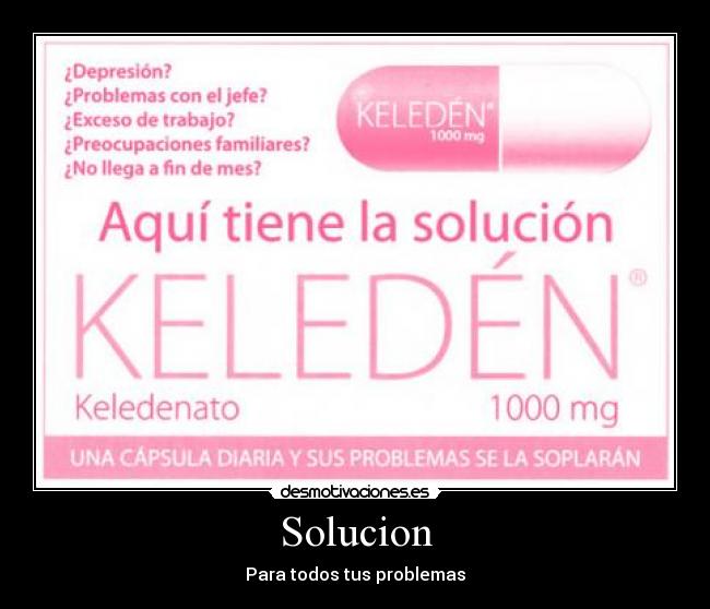 Solucion - Para todos tus problemas