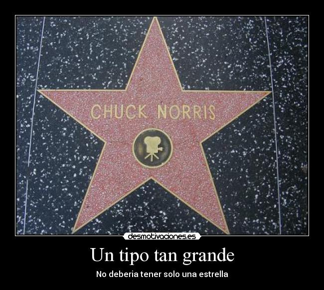 Un tipo tan grande - 