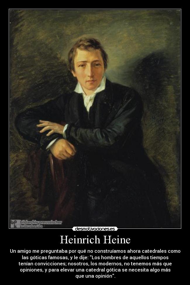 carteles heinrich heine desmotivaciones