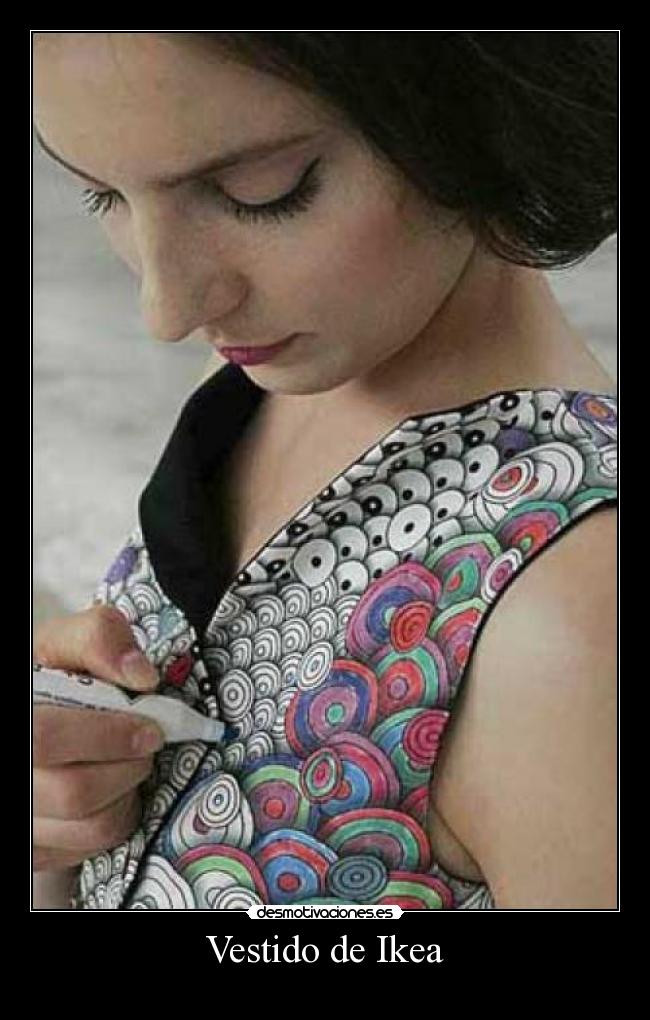 Vestido de Ikea -