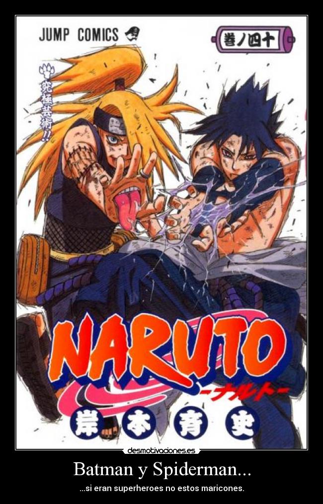 Batman y Spiderman... -