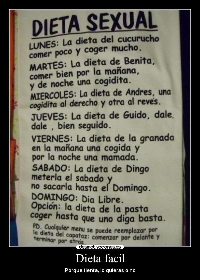 Dieta facil -