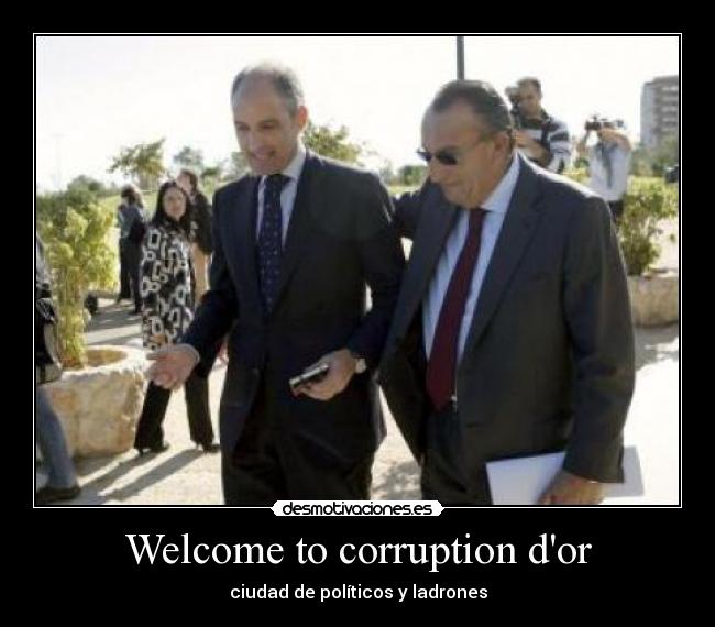 Welcome to corruption dor - ciudad de políticos y ladrones