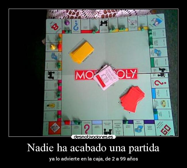 Nadie ha acabado una partida - 