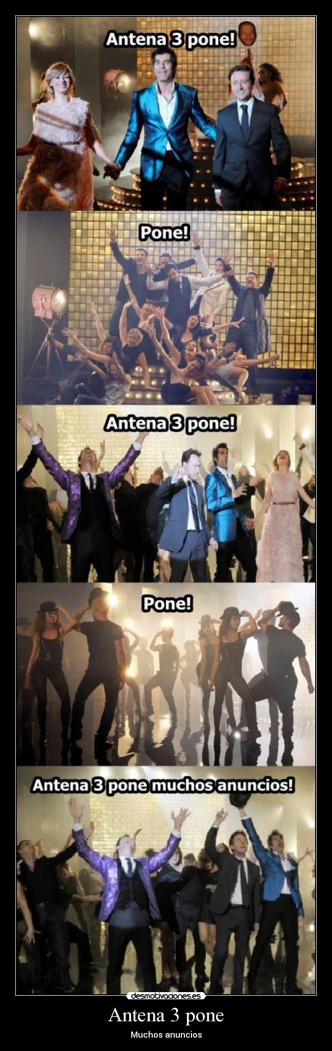 Antena 3 pone - Muchos anuncios