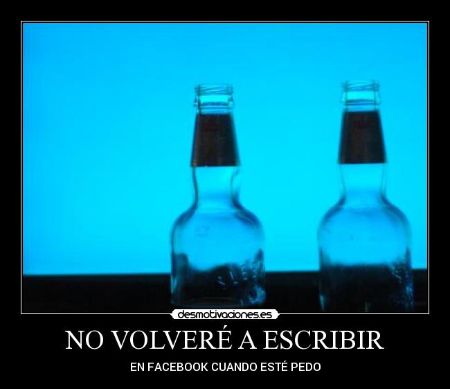 NO VOLVERÉ A ESCRIBIR -