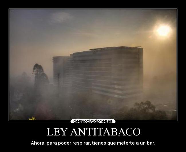 LEY ANTITABACO -