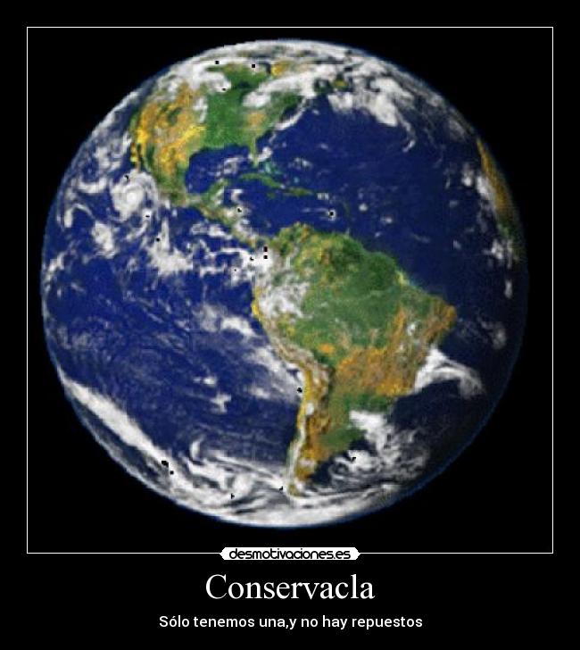 Conservacla - Sólo tenemos una,y no hay repuestos