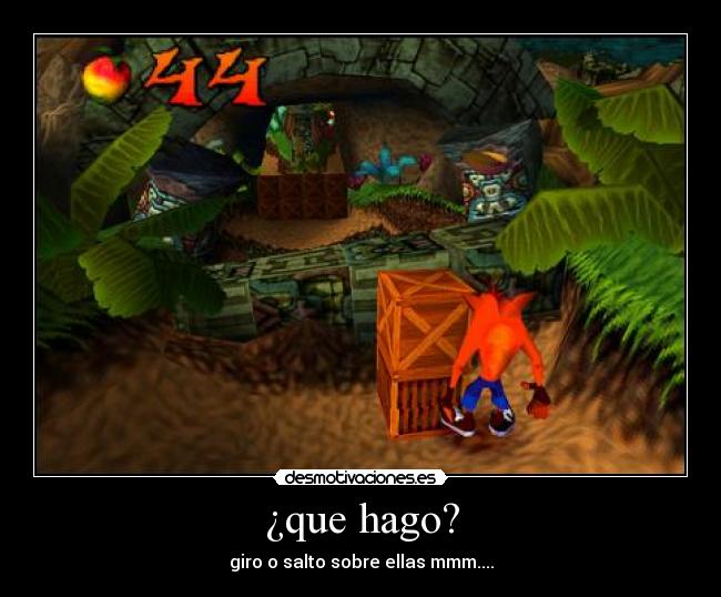 carteles crash bandicot desmotivaciones
