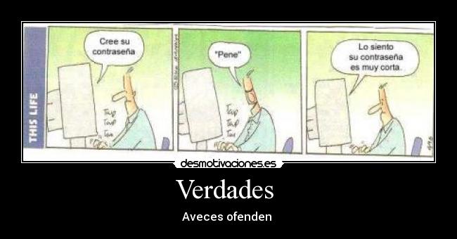 Verdades  - Aveces ofenden 