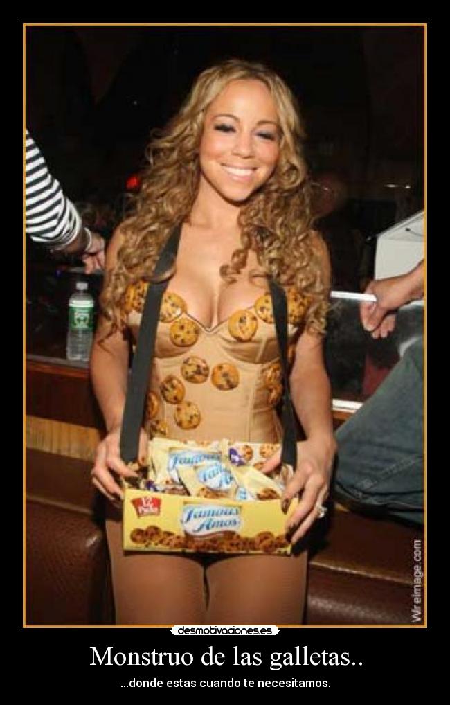 Monstruo de las galletas.. - ...donde estas cuando te necesitamos.