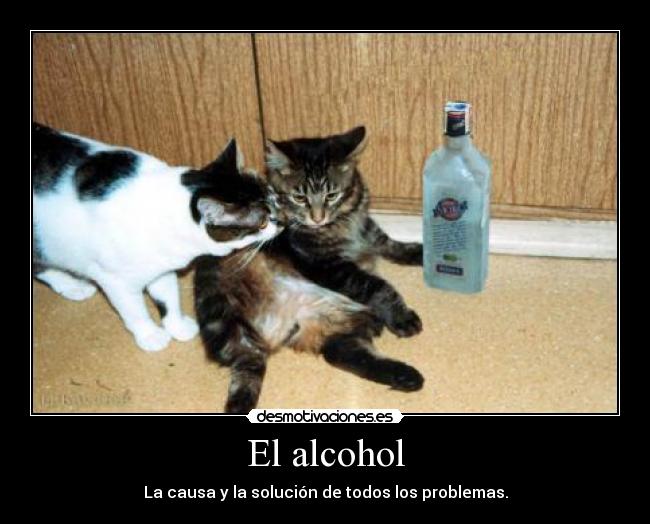 El alcohol -