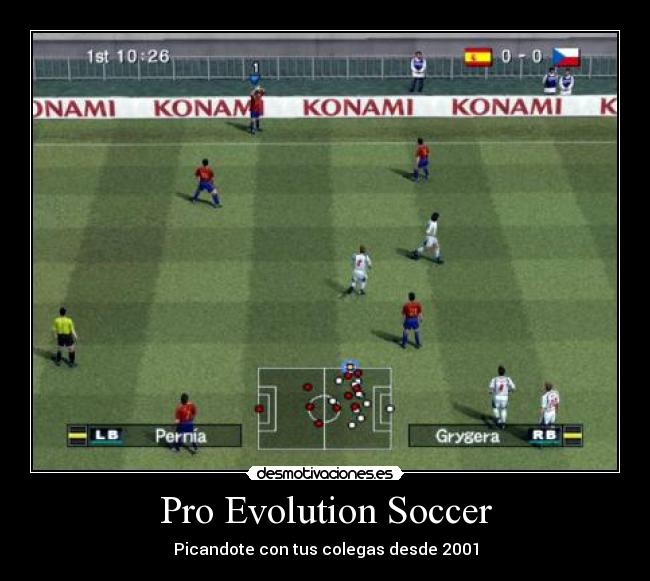 Pro Evolution Soccer - Picandote con tus colegas desde 2001