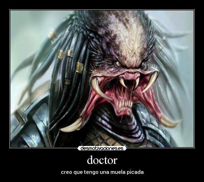 doctor - creo que tengo una muela picada