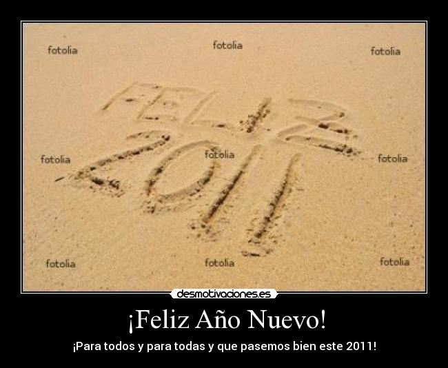 ¡Feliz Año Nuevo! -
