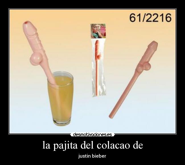 la pajita del colacao de -