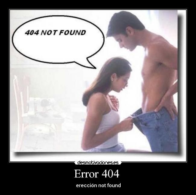 Error 404 - erección not found