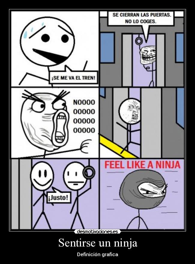 Sentirse un ninja - 