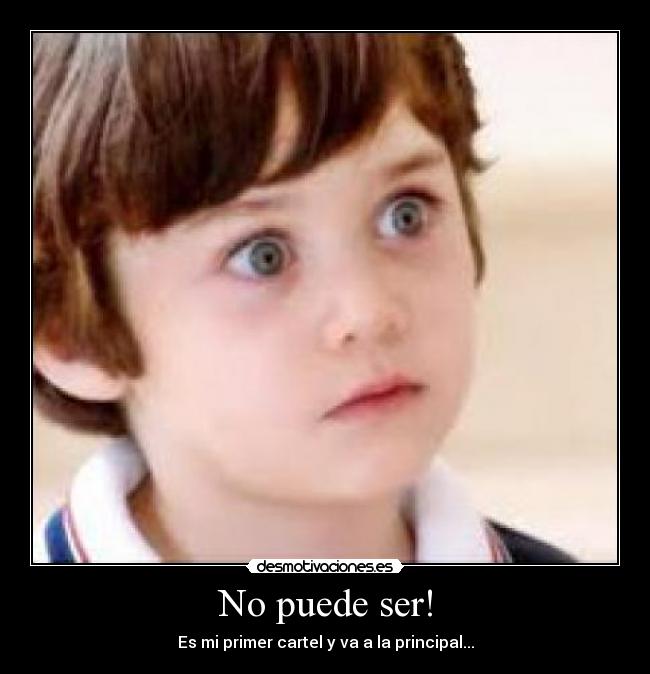 No puede ser! - 