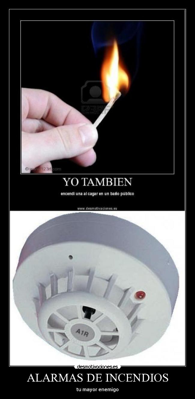 ALARMAS DE INCENDIOS -