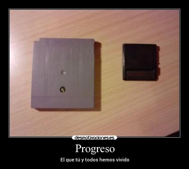 carteles progreso tarjetas gameboy desmotivaciones
