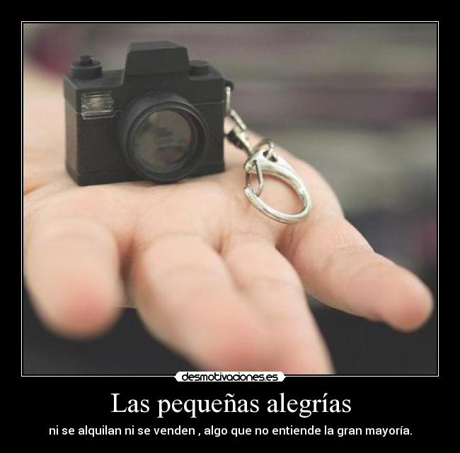 Las pequeñas alegrías - 