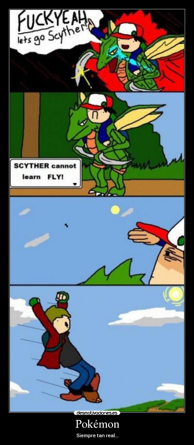 Pokémon - Siempre tan real...