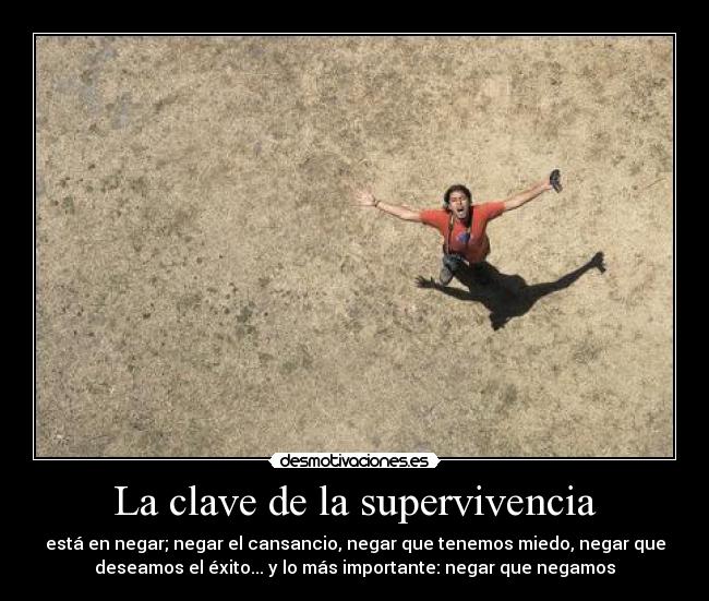 La clave de la supervivencia - 