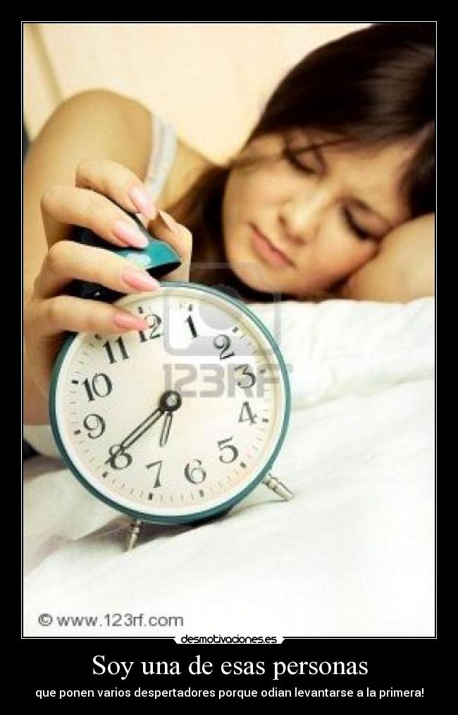 Soy una de esas personas -