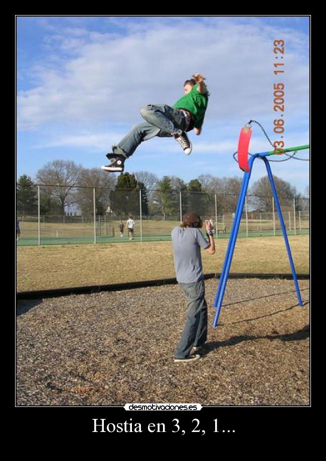 Hostia en 3, 2, 1... - 