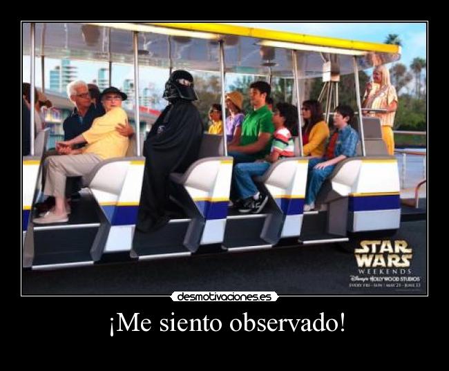 ¡Me siento observado! -