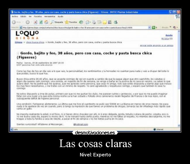 Las cosas claras - 