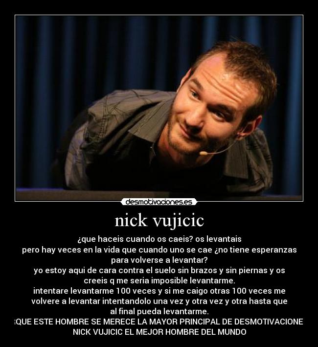 nick vujicic -